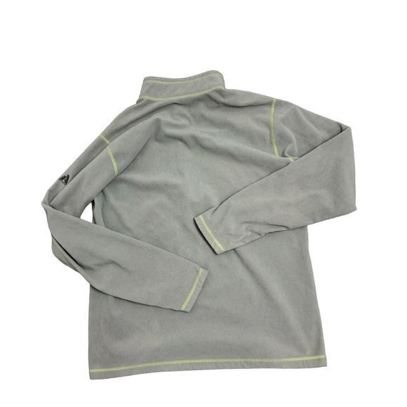 Eddie Bauer Mens Size‎ XLT Gray FLeece Half Zip Long Sleeve Sweater - Picture 6 of 6